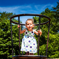 Bucklebury Farm - 30 June 2013 / Alana playing around