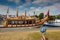 Henley-on-Thames - 06 July 2013 / Gloriana, the boat of her majesty the Queen was present at the Royal Regatta...