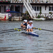 Henley-on-Thames - 06 July 2013 / A crew getting ready