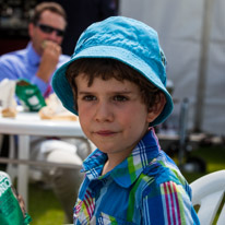 Henley-on-Thames - 06 July 2013 / Oscar during lunch