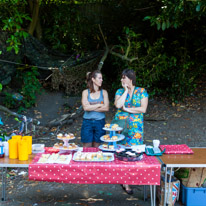 Henley-on-Thames - 19 July 2013 / Jojo selling the cakes