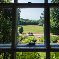 Nuffield - 21 July 2013 / The view out in the garden from the living room