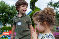 Paulton Park - 02 August 2013 / Oscar and Alana at Peppa Pig's World