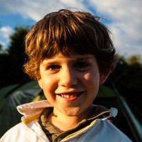 Oakland Farm Campsite - 02 August 2013 / My little man Oscar