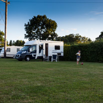 Oakland Farm Campsite - 02 August 2013 / Oscar playing football