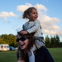 Oakland Farm Campsite - 02 August 2013 / Alana and Jane