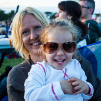 Highclere Castle - 03 August 2013 / Kristina with Alana