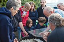 Hill Head - 09 August 2013 / Amelia and Oscar deeply interested in about 80 different species of bugs and moths...