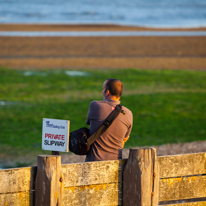 Hill Head - 09 August 2013 / A spectator