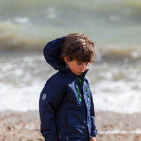 Hill Head - 10 August 2013 / Oscar playing on the beach at Hill Head