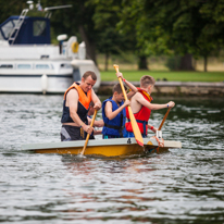 Hurley - 17 August 2013 / Popular boat race at the Hurley Regatta