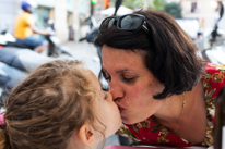 Barcelona - 23 August 2013 / Big kiss with Jess