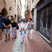 Begur - 25 Augsut 2013 / Alana and Jess walking in the streets of Begur... Love this place