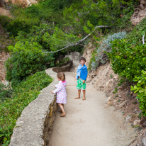 Sa Riera - 29 August 2013 / Oscar and Alana on the path