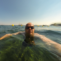 Calella de Palafrugell - 31 August 2013 / Me swimming