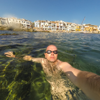 Calella de Palafrugell - 31 August 2013 / Me swimming