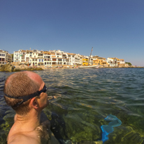 Calella de Palafrugell - 31 August 2013 / Me swimming