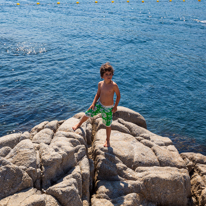 Calella de Palafrugell - 31 August 2013 / Oscar exploring