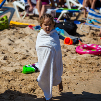 Aiguablava - 06  September 2013 / Alana, last day on the beach