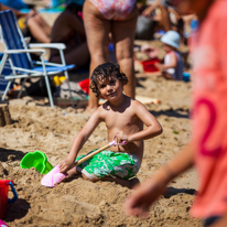 Aiguablava - 06  September 2013 / Oscar, last day on the beach