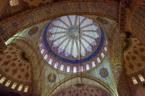 Istanbul - 3-5 October 2013 / The mihrab of the blue mosque. What a beautiful interior