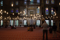 Istanbul - 3-5 October 2013 / The mihrab of the blue mosque. What a beautiful interior