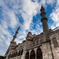 Istanbul - 3-5 October 2013 / The blue mosque or the Sultan Ahmed Mosque