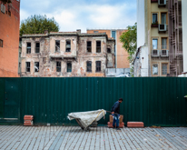 Istanbul - 3-5 October 2013 / A random guy looking for some building material