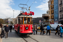 Istanbul - 3-5 October 2013 / Tramway on Taksim square