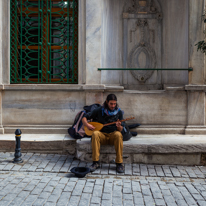 Istanbul - 3-5 October 2013 / Street musician