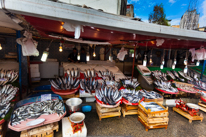 Istanbul - 3-5 October 2013 / Fish market by the Phosphorus