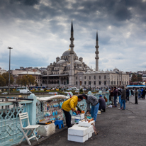 Istanbul - 3-5 October 2013 / Fishermen from the bridge