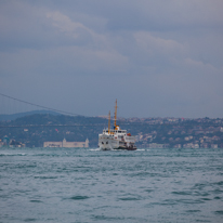 Istanbul - 3-5 October 2013 / Boat on the Bosphorus