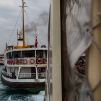 Istanbul - 3-5 October 2013 / Boat on the Bosphorus