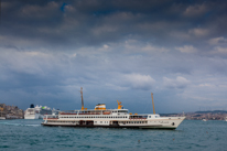 Istanbul - 3-5 October 2013 / Boat on the Bosphorus