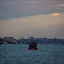 Istanbul - 3-5 October 2013 / Changing lights on the Bosphorus