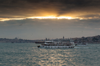 Istanbul - 3-5 October 2013 / Changing lights on the Bosphorus