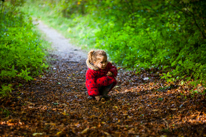 Henley-on-Thames - 12 October 2013 / Alana exploring the soil