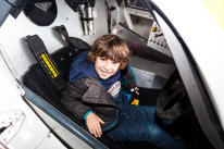 Donington Park - 19 October 2013 / Oscar in Jason's car