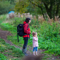 Cholsey - 26 October 2013 / Jess and Alana observing the River