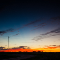San Antonio - 07 November 2013 / Beautiful sunset near Fredericksburg