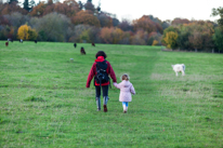 Basildon Park - 10 November 2013 / Alana, a bit tired and Jess