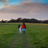 Maidensgrove - 23 November 2013 / Alana and Jess walking together