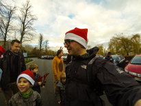 Henley-on-Thames - 12 December 2013 / Me with Oscar and Brian