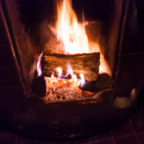 Henley-on-Thames - 15 December 2013 / Party at Home - our fireplace