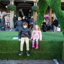 London - 28 December 2013 / Alana and Oscar in Covent Garden for lunch with the Griffiths...