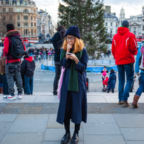 London - 28 December 2013 / A lost girl