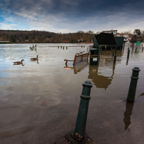 Henley-on-Thames - 08 January 2014 / Flooding by the River Thames in Henley
