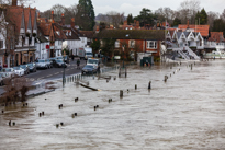 Henley-on-Thames - 08 January 2014 / Flooding by the River Thames in Henley