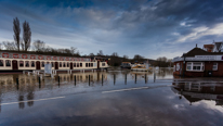 Henley-on-Thames - 08 January 2014 / Flooding by the River Thames in Henley